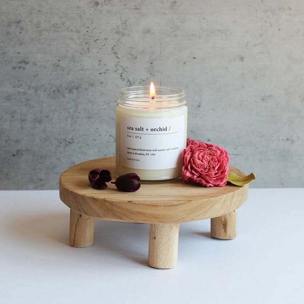 Sea Salt + Orchid Candle