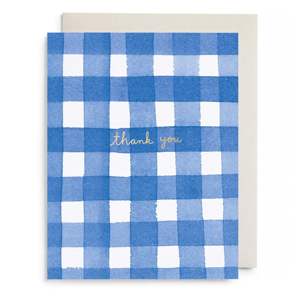 Gingham Thank You
