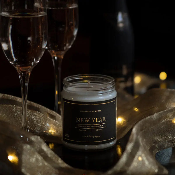New Year Candle