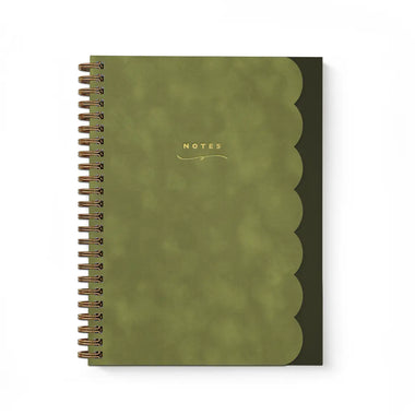 Scallop Notebook: Moss