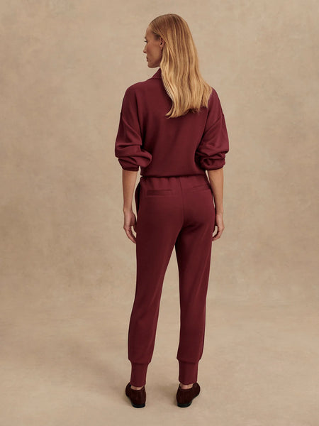 The Slim Cut Pant: New Maroon