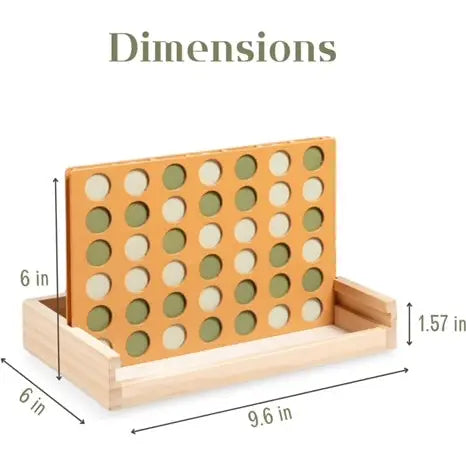 Wooden Four in a Row