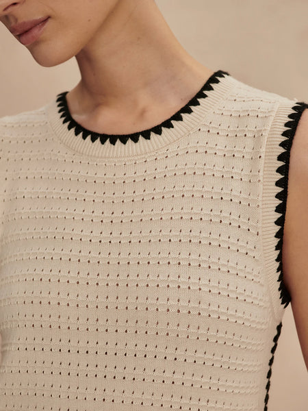 Dwight Tank Knit Dress: Birch