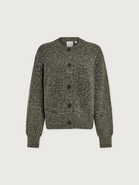 Patricia Knit Cardigan: Ponderosa Pine Fleck