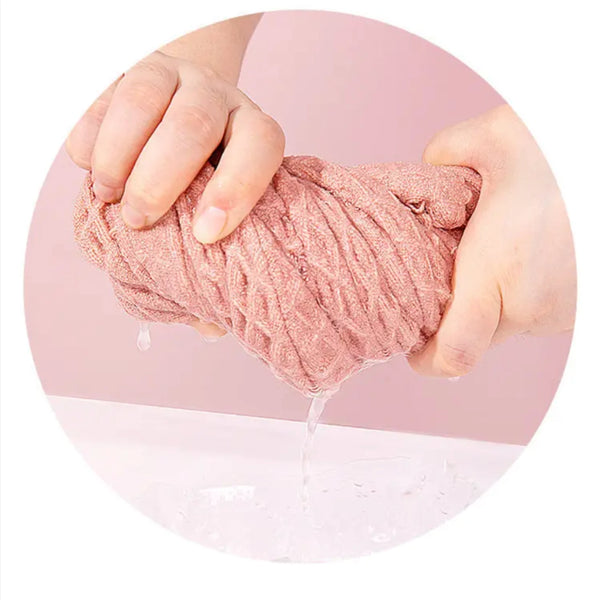 Wrap 'N Dry Microfiber Hair Cap