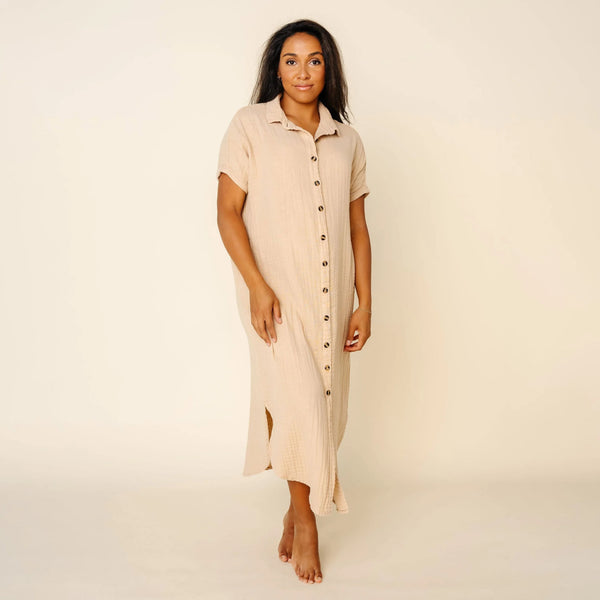 The Everyday Dress: Tan