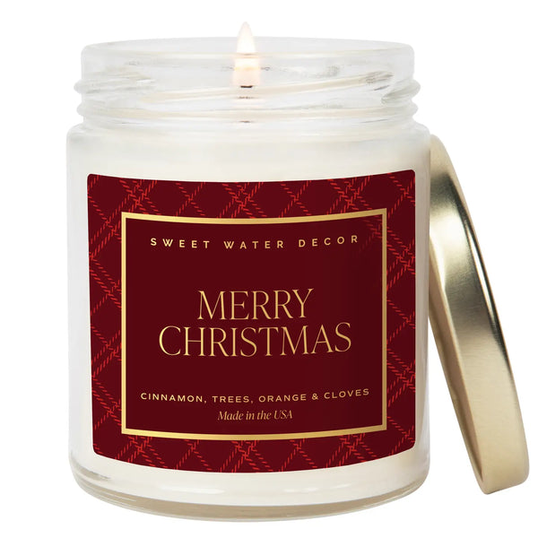Merry Christmas Candle