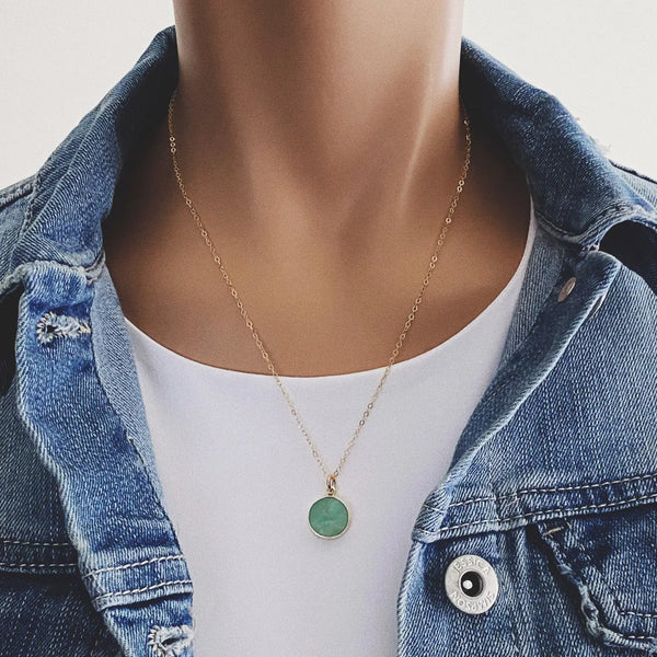 Amazonite Round Necklace