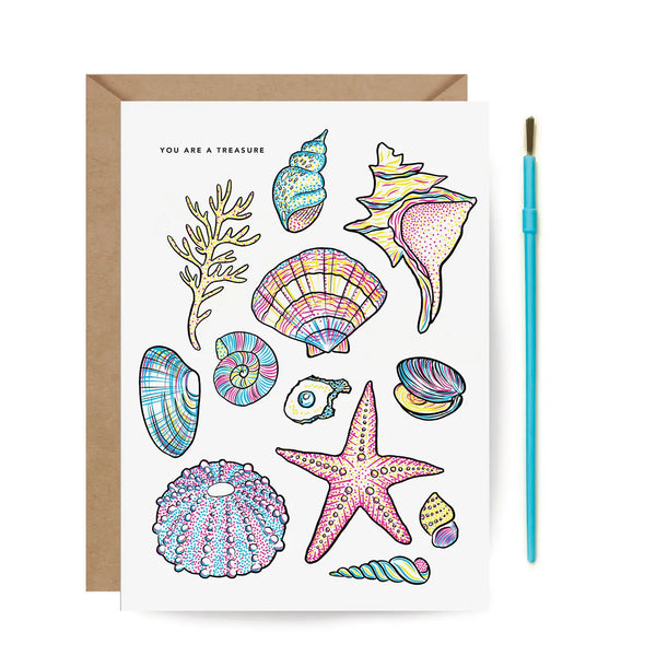 You Are A Treasure Paint with Water Card