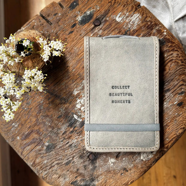 Mini Leather Journal: Collect Beautiful Moments