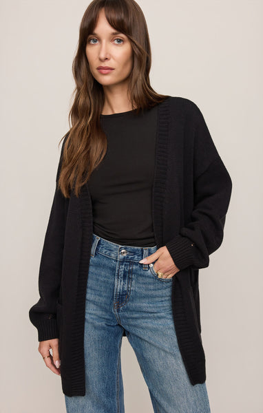 Sanborn Cardigan: Black