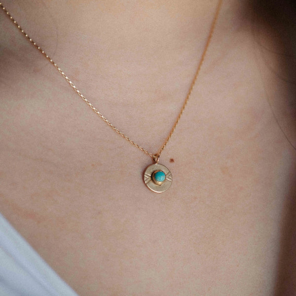 Madison Necklace: Gold