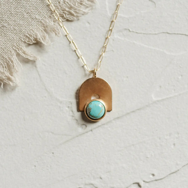 Bali Necklace: Turquoise