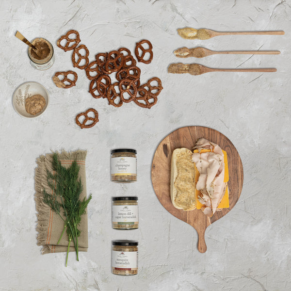 Sweet + Savory Mustard Dips