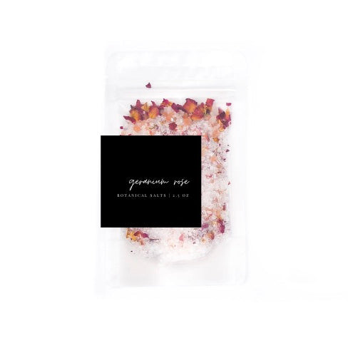 Botanical Bath Salt Pouches