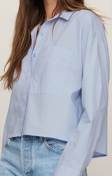 Favorite Button Up Top: Hamptons Blue