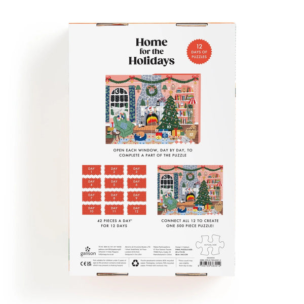 Home For The Holidays 500 Piece Puzzle