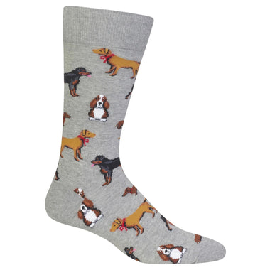 Multi Dog Men's Socks