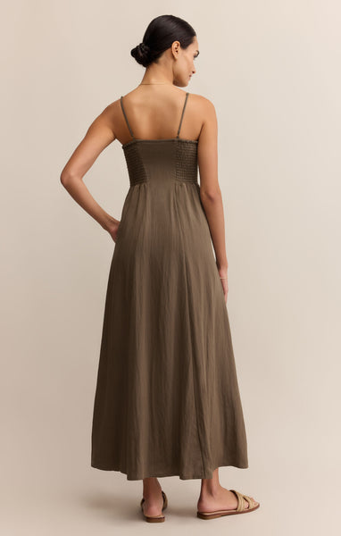 Angel Eyes Midi Dress: Tiki