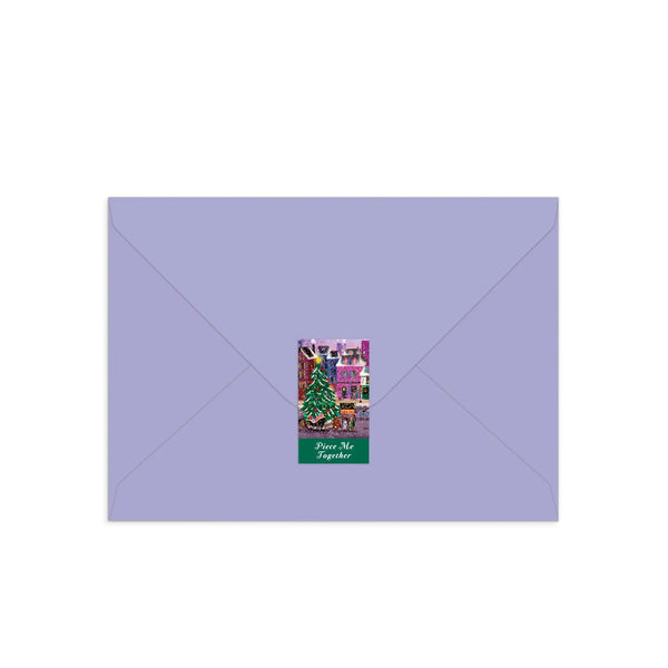 Christmas Square Greeting Card Puzzle