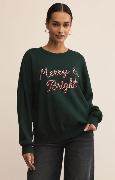 Merry & Bright Sunday Sweatshirt