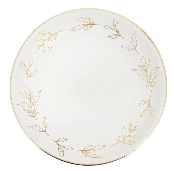 Dainty Leaves Jewelry Dish