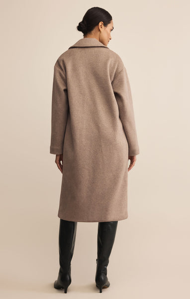 Mason Luxe Coat: Smokey