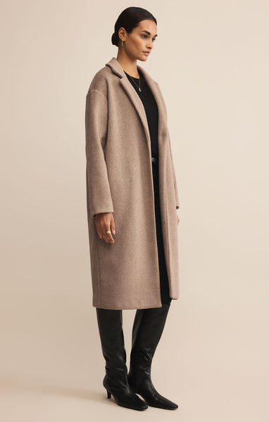 Mason Luxe Coat: Smokey