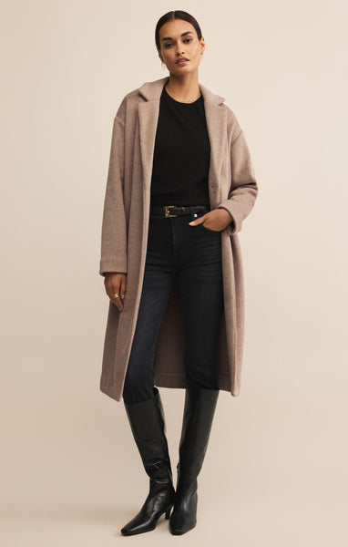 Mason Luxe Coat: Smokey
