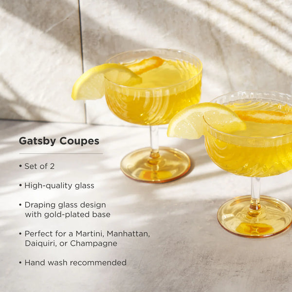Gatsby Coupe Glasses