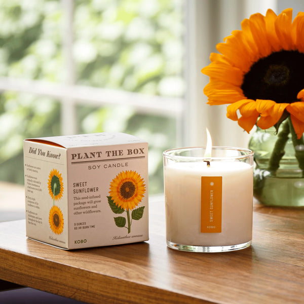 Sweet Sunflower Candle