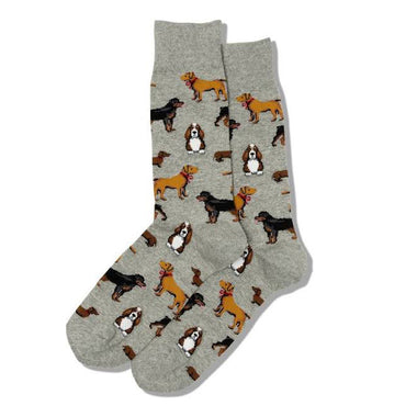 Multi Dog Men's Socks