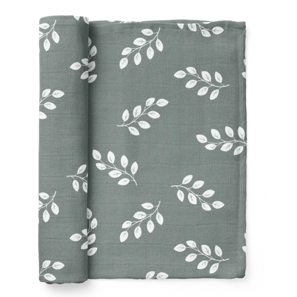 Muslin Swaddle: Leaves