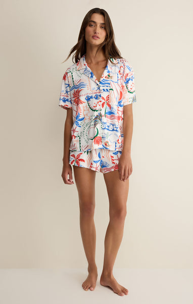 Beach Days Getaway PJ Top