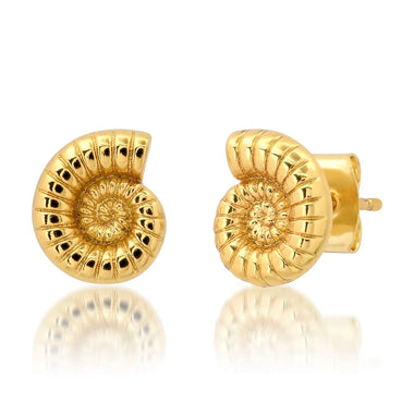 Nautilus Shell Studs