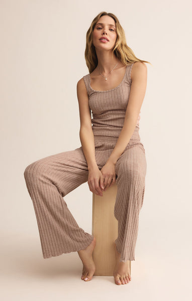 Double Scoop Rib Tank: Iced Coffee