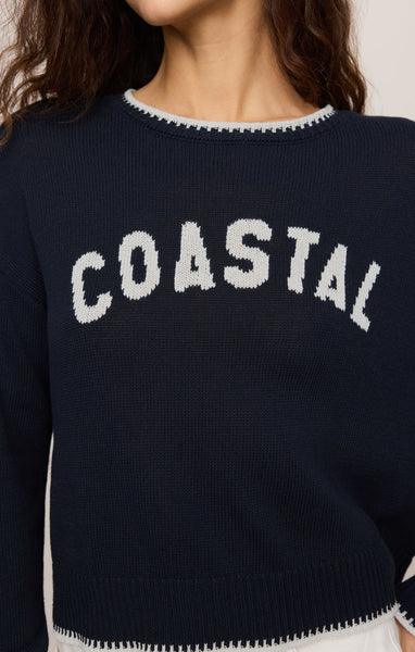 Navy Coastal Sweater