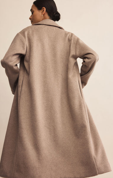Mason Luxe Coat: Smokey