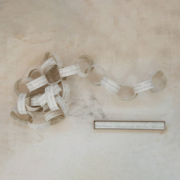 DIY Paper Link Garland