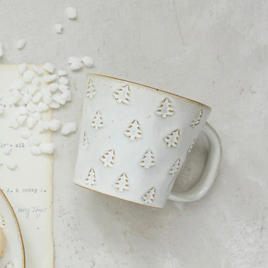Frosted Stoneware Mug