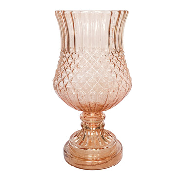 Rose Petal Embossed Vase