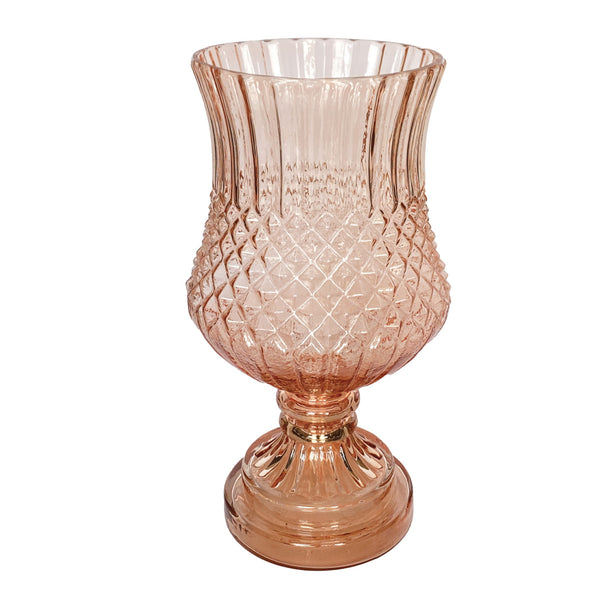 Rose Petal Embossed Vase