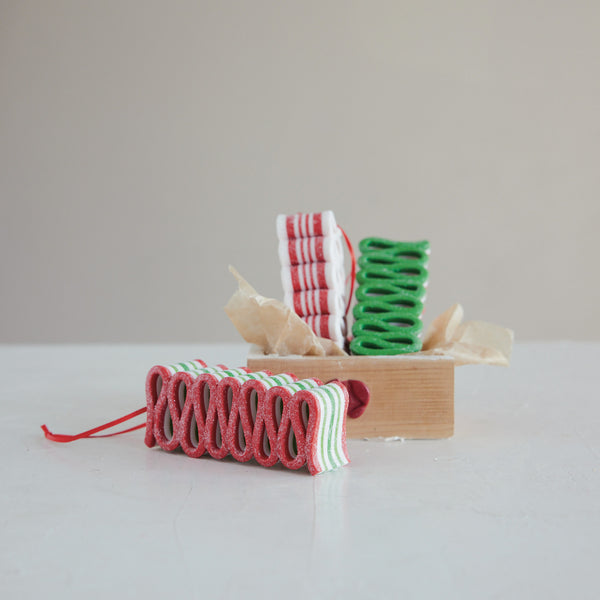 Ribbon Candy Ornaments