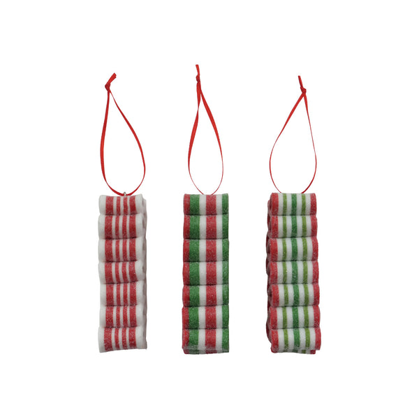 Ribbon Candy Ornaments