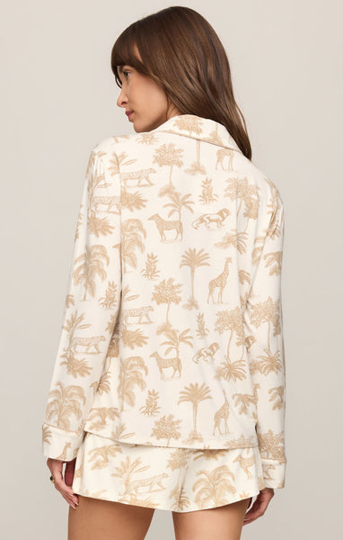 Safari Long Sleeve Top