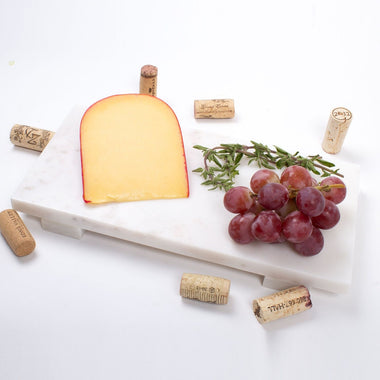 Marble Footed Cheese Board