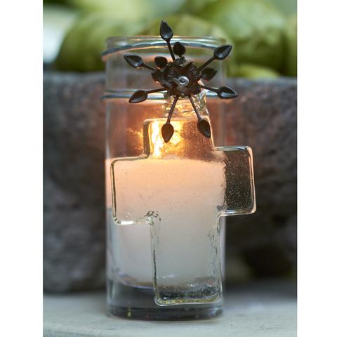 Adelita Houseblessing Cross Candle
