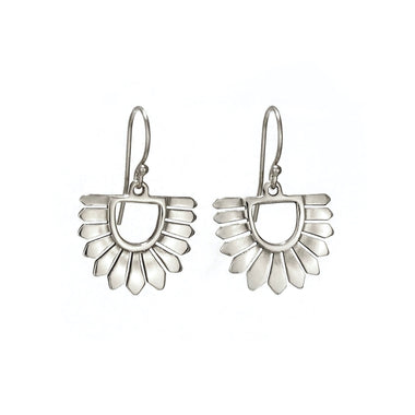 Osa Earrings: Silver