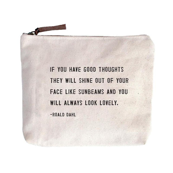 Sugarboo Canvas Zipper Pouches