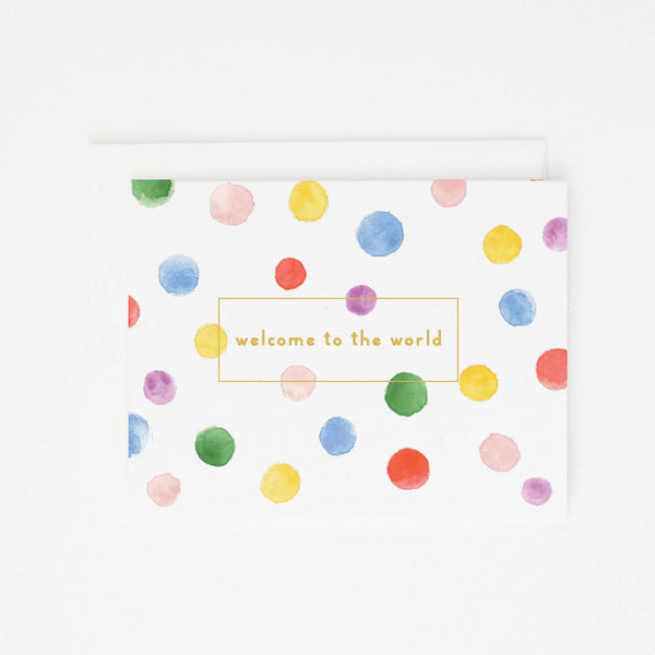 Welcome Polka Dots